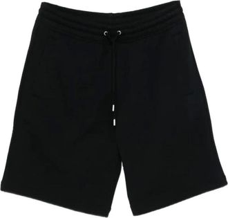 Maison Kitsun&eacute; Paris Oversize Jog Short - Heren - Korte broeken - Zwart - Maat: L Katoen