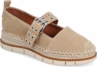 Mia Womens Valri Mary Jane Flats In Natural Cow