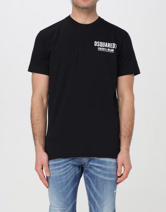 Dsquared2 Mens Ceresio 9 Cool Fit Logo T-Shirt Black Clothing > Polo & T-Shirts