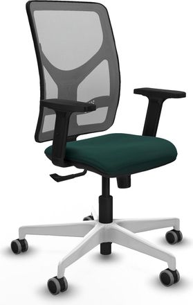 Piqueras y Crespo Silla De Oficina Piqueras Y Crespo Motilla Gris Simil Cuero
