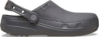 Crocs Classic Crafted 211354-0LD Clog Womens Black Sand Lifestyle Shoe RHS8209