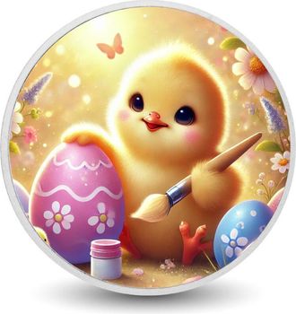 OEM Moneda De Color Obra Maestra De Pascua De Chick