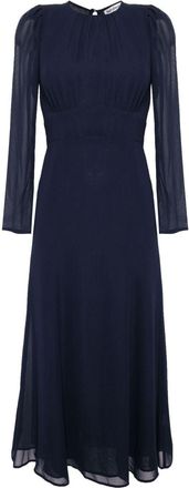 Reformation Lysander midi dress - women - Viscose - 4 - Blue