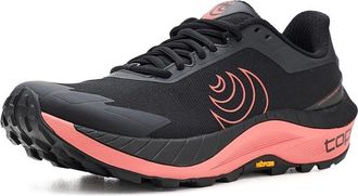 Topo Athletic MTN Racer 4 Womens Running Shoes Black/Rose : 10.5 B - Medium, Synthetic