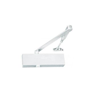 Groom Groom - Cierrapuertas Gr300 Fuerza 2 A 6 Brazo De Comp&aacute;s - Blanco - Ce En1154 - Gr300317