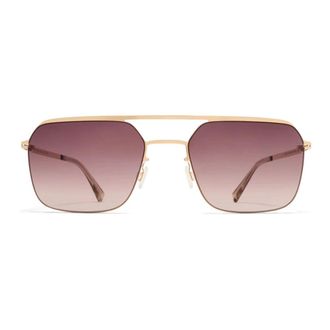 Mykita Accessoires, Heren, Geel, ONE Size, Alister Zonnebril