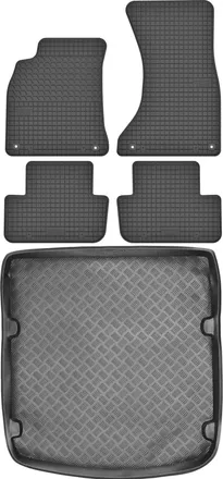 OEM Juego De Alfombrillas De Goma Para Coche Y Maletero Para Audi A5 I 8t Sportback (2009-2016)