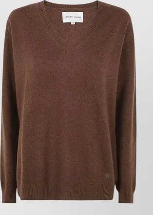 Loulou Studio cashmere v-neck sweatshirt