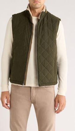 Rainforest Faux Shearling Lined Quilted Vest at Nordstrom Rack, Size X-Large