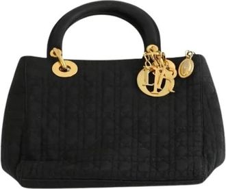 Dior Pre-owned Handbag - Dames - Vintage Handtas - Zwart - ONE Size - Leer - Vintage