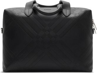 Burberry Portadocumenti goffrato - Nero