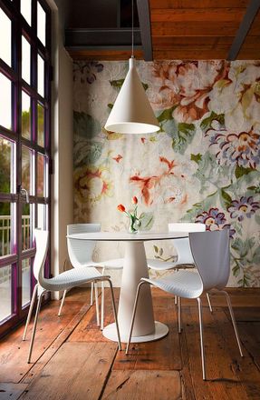Slide Juxt Verde Malva Lampada A Sospensione Originale Slide A Soffitto Di Design Colorata In Polietilene Per Sala Da Pranzo Soggiorno Cucina Bar Ristorante