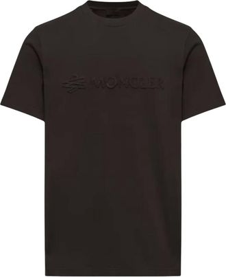 Moncler Heren, Tops, Zwart, Maat: XL