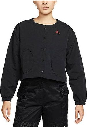 Nike Jordan (WMNS) Air Jordan SS22 Sports Training Casual Jacket Black DN4417-010