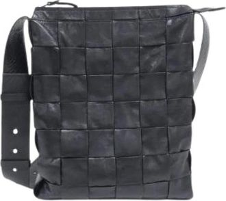 Bottega Veneta Pre-owned Calf Shoulder Bag - Dames - Vintage Schoudertas - Zwart - ONE Size - Leer - Vintage