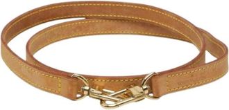 Louis Vuitton Pre-owned Leren Schouderband - Dames - Vintage Accessoires - Bruin - ONE Size - Leer - Vintage