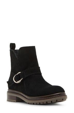 Blondo Renae Waterproof Bootie in Black Sued at Nordstrom Rack, Size 6.5