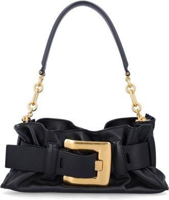 Balmain Anthem Mini Calfskin Bag