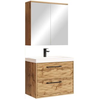 Badplaats Conjunto De Muebles De Ba&ntilde;o Etna 60 Cm - Roble - Mueble De Ba&ntilde;o