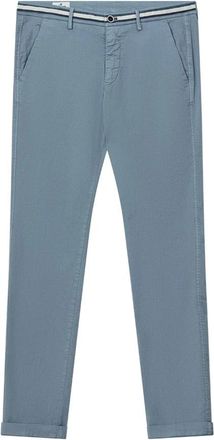 Mason's Slim-Fit Chino - Heren - Chinos - Blauw - 2XL - Katoen - Broeken