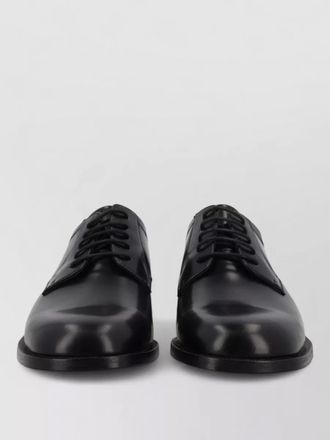 HUGO BOSS leather derby shoes