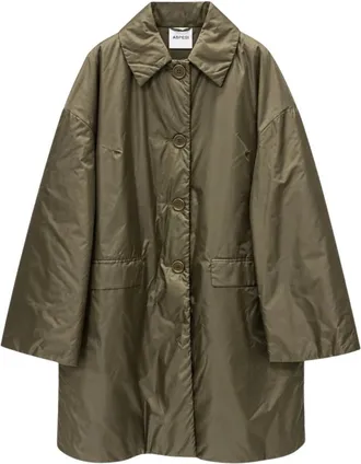 Aspesi Parka - - Coats - Donna - Verde - XS