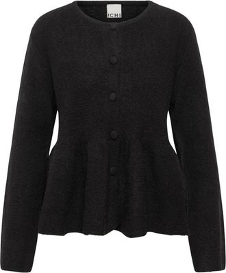 Ichi Cardigan - - Knitwear - Donna - Nero - XS