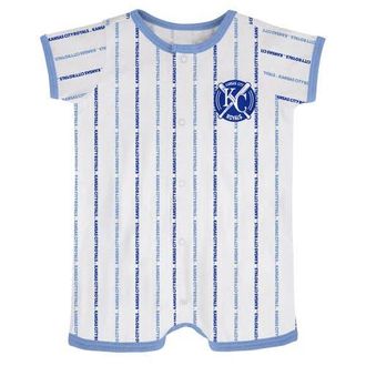Outerstuff Newborn & Infant White Kansas City Royals Ball Hitter Romper at Nordstrom, Size 0-3 M