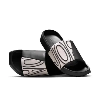 Nike Jordan Womens Jordan NOLA Slides in Black | CZ8027-003