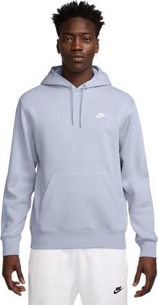 Nike Mens Club Pullover Hoodie - Ghost/White Size 3XL