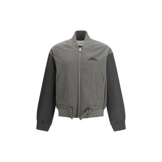 Axel Arigato Gray Polyester Mens Bomber