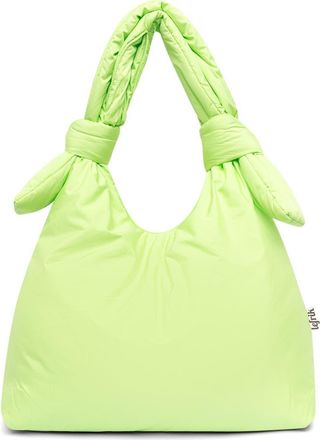 Lefrik Biwa Puffy Bag in Lime at Nordstrom