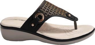 Generic Flip Flop Womens Mules with Heel Toe Separator Platform Sandals Non-Slip Slippers Wedge Sandals Flip Flops Summer Slippers Wedge Heel Summer Shoes Bea