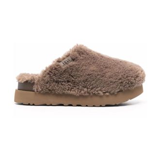 UGG Sabot Pelliccia - Dames - Pantoffels - Bruin - 36 EU - Schoenen