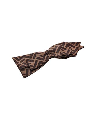Fendi Fendi Ff Silk Hair Clip
