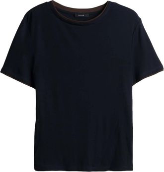 OPUS Dames, Tops, Blauw, Maat: XL