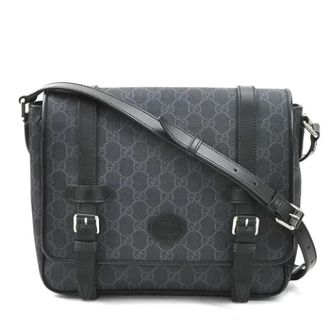 Gucci Pre-owned Cross Body Bags, female, Black, Size: ONE SIZE Pre-owned Plastic gucci-bags