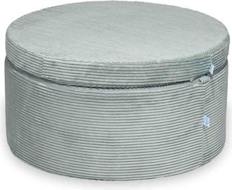 OEM Puf Modular De Pana Color Menta Claro