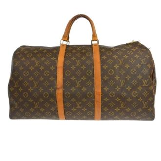 Louis Vuitton Pre-owned Weekend Bags, unisex, Brown, Size: ONE SIZE Pre-owned Keepall Bag