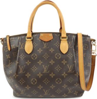 Louis Vuitton Turenne Monogram Canvas Brown Canvas Handbag (Pre-Owned)