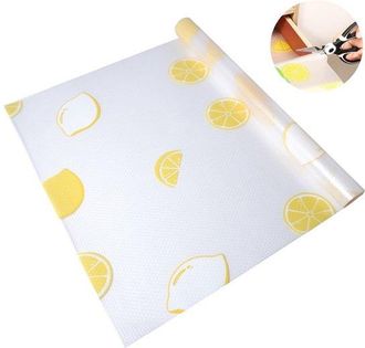 OEM Revestimiento Eva Estampado Armarios, Alfombrilla Resistente Humedad Armarios, Alfombrilla Cocina Recortable, Resistente Agua Aceite, 30 X 300 Cm