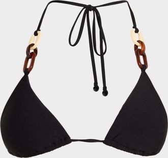 Ramy Brook Nancy Ring Triangle Bikini Top