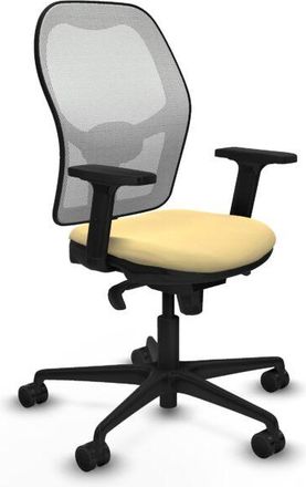 Piqueras y Crespo Jorquera sincro malla blanca similpiel crema brazos 2D base nailon ruedas 65mm nailon