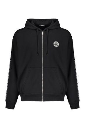 VERSACE ベルベットジャージ 黒 ベルサーチ ジャージ セットアップ