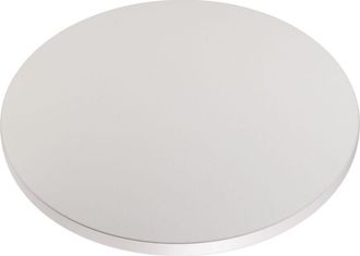 OEM Tablero Redondo Laminado Gris De 50 Cm De Di&aacute;metro Para Escritorio, Mesa, Mesa De Centro