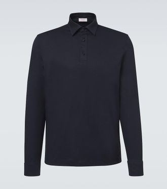 Agnona Cotton and silk polo shirt
