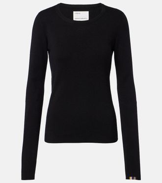 Extreme Cashmere N&deg;392 Eel cotton and cashmere top