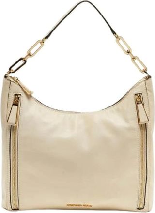 Michael Kors Pre-owned Shoulder Bags, female, White, Size: ONE SIZE Pre-owned Shoulder Bag