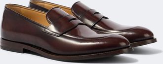 Brunello Cucinelli Leather penny loafers