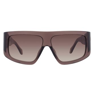 Just Cavalli Grey Gradient Rectangular Ladies Sunglasses SJC145 07AY 60